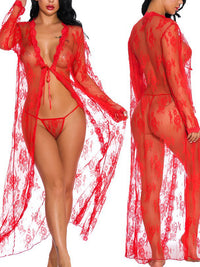 <tc>Conjunto Lingerie Gayd vermelho</tc>