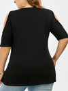 CAMISA PLUS SIZE GUDA preta