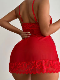 CONJUNTO DE CUIDEIRA DULCINEA vermelho