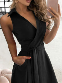 VESTIDO ELEGANTE ADRIA preto