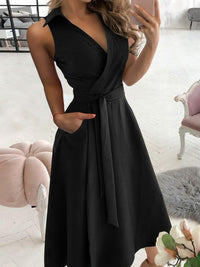 VESTIDO ELEGANTE ADRIA preto