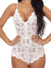 BODYSUIT DE RENDA DELANEY branco