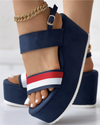 <tc>Sandalias Trevis azul escuro</tc>