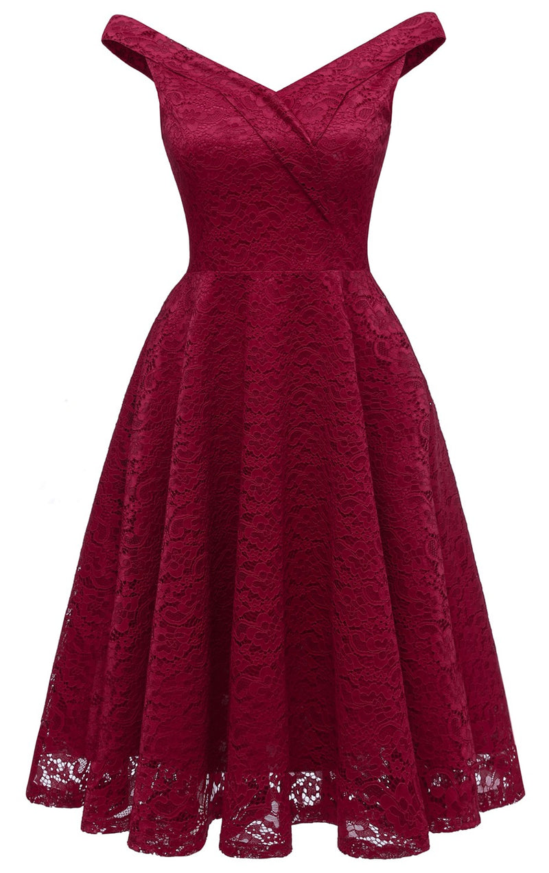 <tc>Vestido Elegante Share bordo</tc>