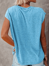 <tc>Blusa Ceicelia  azul</tc>