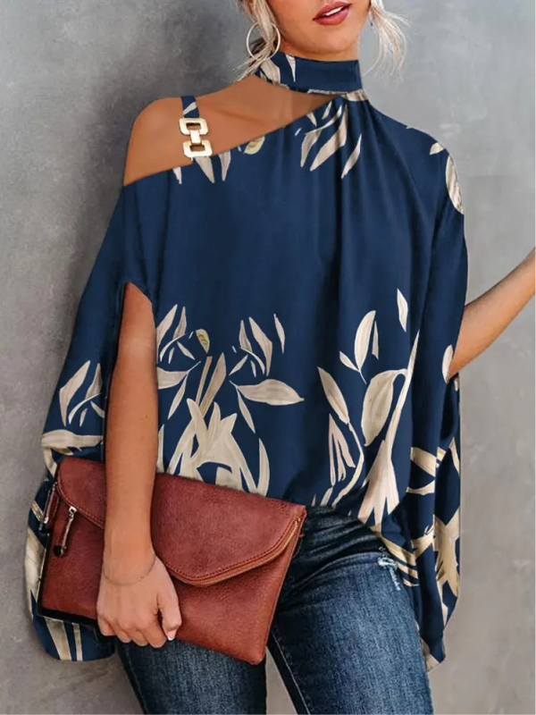 <tc>Camisola Elegante Teeta azul</tc>