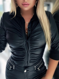 CAMISA ELEGANTE NEOMI preta