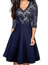 <tc>Vestido Elegante Justah azul</tc>